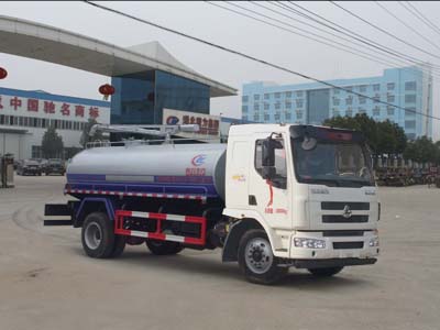 程力威牌CLW5180GXEL5型吸糞車(chē)