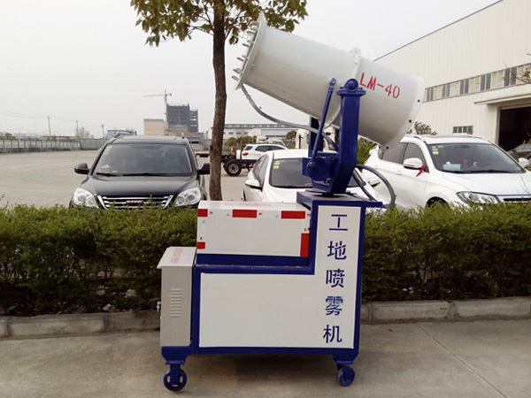 30米手推工地除塵噴霧機 定制20-100米霧炮車