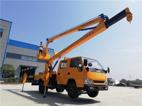 國五江鈴順達(dá)115馬力16米曲臂高空作業(yè)車