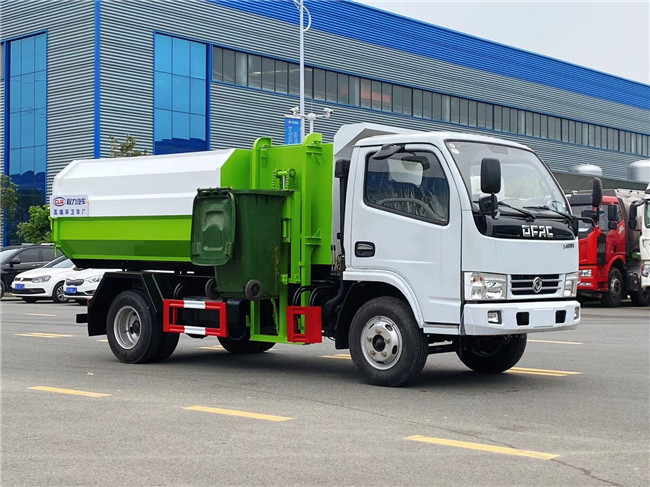 多利卡掛桶垃圾車(chē)國(guó)五